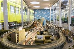 鉄道模型ジオラマの写真