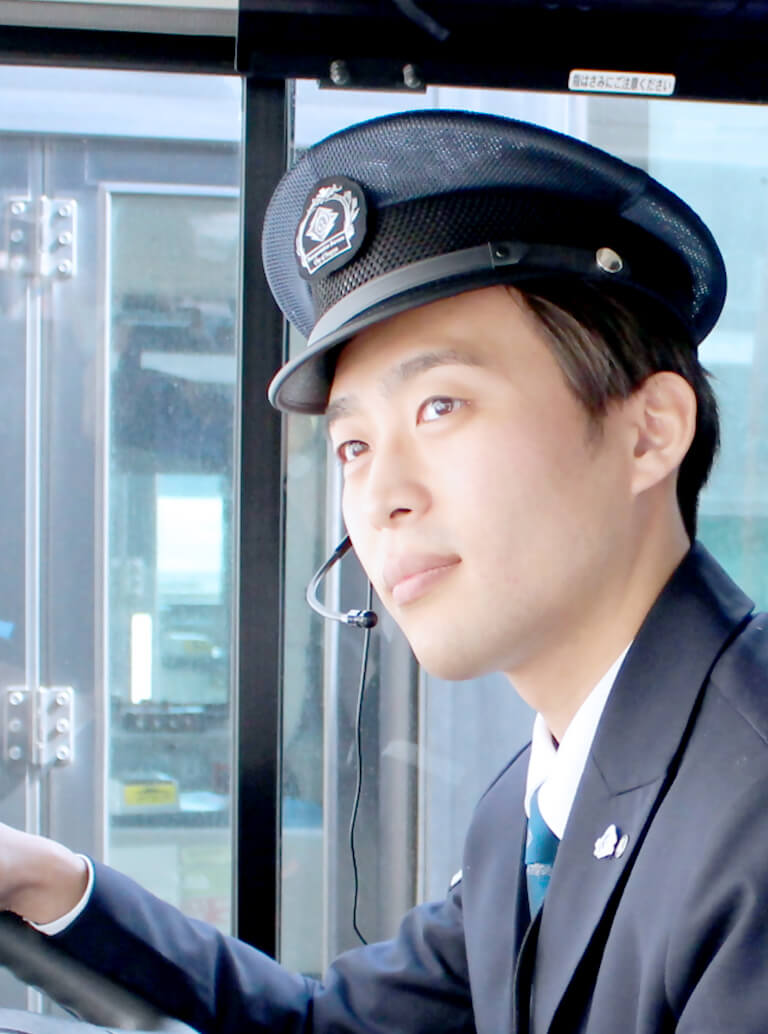 バス運転士の写真、仕事と私生活の両立（ワークライフバランス）