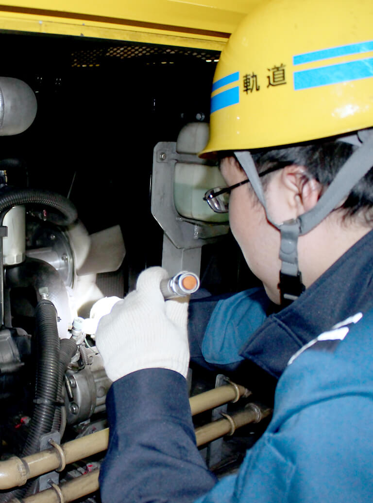 技術員（軌道事務所）の写真、夢・目標