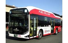 燃料電池バスの写真