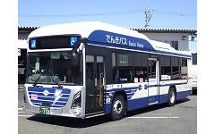 電気バスの写真