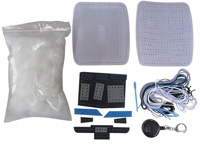 ソーイングパスでんのキット内容です。