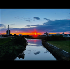 市バス沿線フォトコンテスト天白区編のハッチー賞作品の画像です